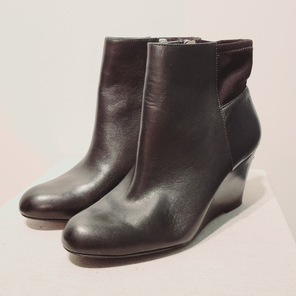 Michael Kors Wedge Ankle Booties w/ Zipper - Picture 10 of 16